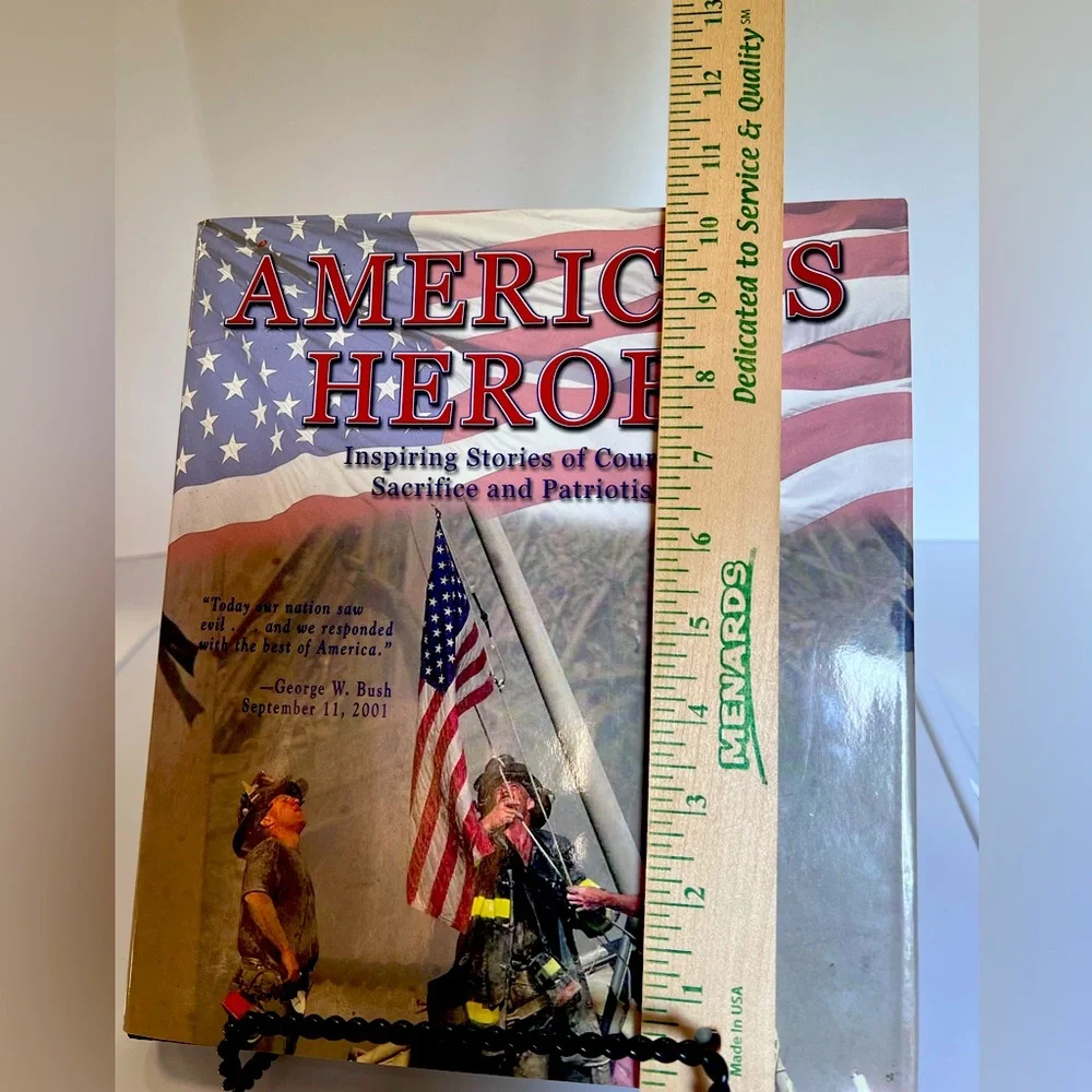 America's Heroes Book—Inspiring Stories of Courage, Sacrifice and Patriotism.
